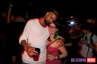 Illustration for article titled Half-Naked Ravers Served Drinks By Glow-in-the-Dark Robot at Gawker HQ